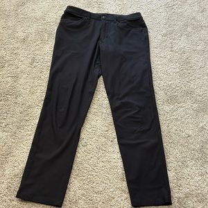 Lululemon Men’s Black ABC Pants (30” waist 29” inseam)